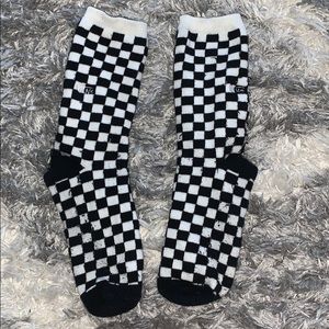 vans checkerboard socks